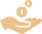Reduces hay waste icon