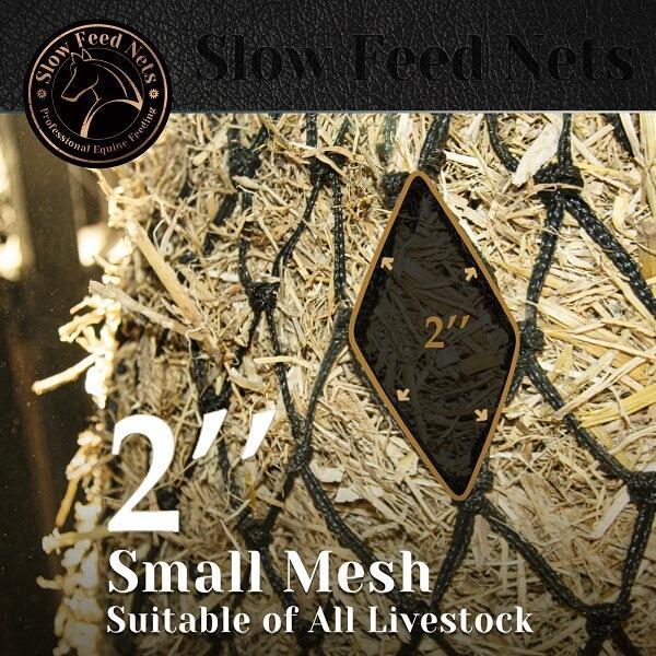 slow feed hay nets detail