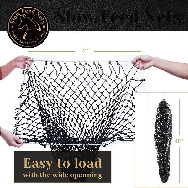 slow feed hay nets size