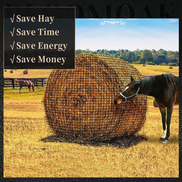 Round Bale Hay Net