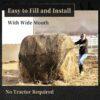 Round Bale Hay Net