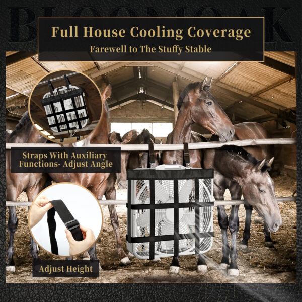 horse fan holder