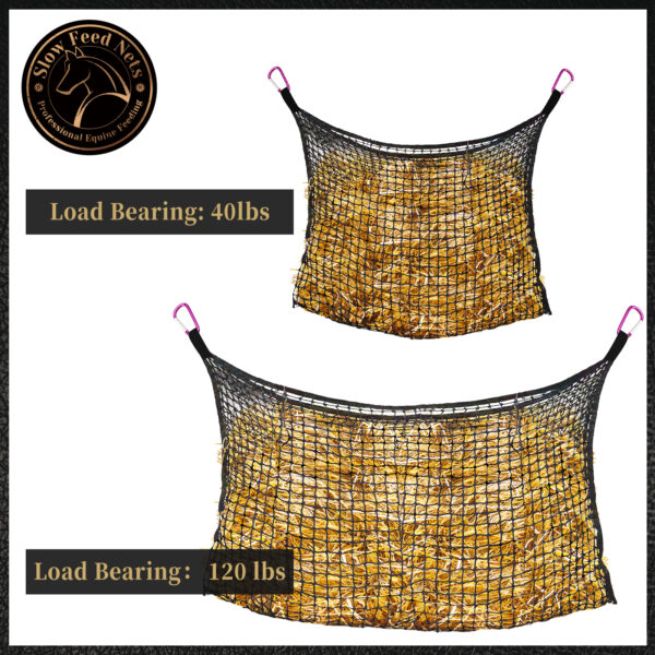 Knotless Slow Feed Hay Net