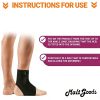 ankle support Malt Goods Ankle Brace for Sprained Ankle - Sprained Ankle Support, Foot Wrap, Ankle Compression Sleeve