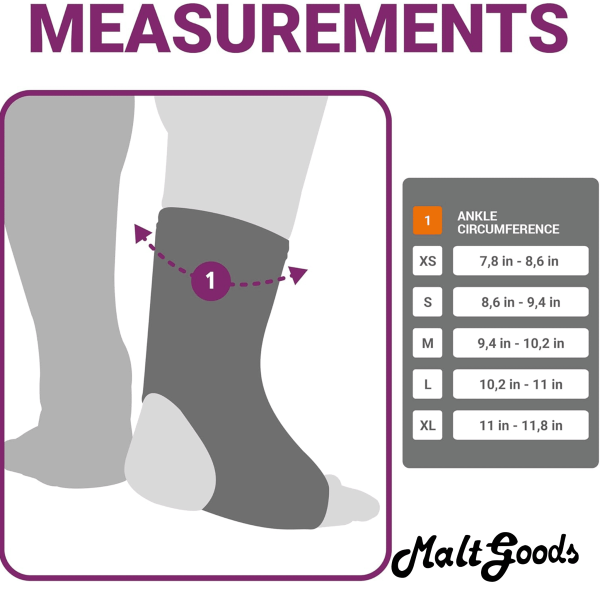 脚踝5_new Malt Goods Ankle Brace for Sprained Ankle - Sprained Ankle Support, Foot Wrap, Ankle Compression Sleeve